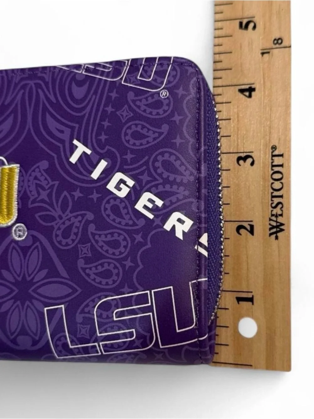 Montana West LSU Purple and Gold Wallet Wristlet Set NWT